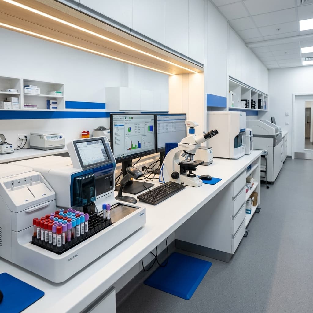 Modern Diagnostic Laboratory at Mathrusri