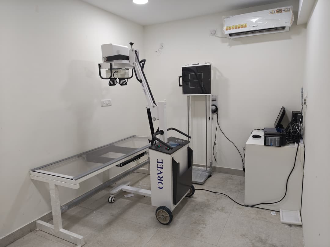 ORVEE Digital X-Ray Machine Room